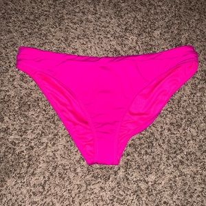 Hot pink bikini bottoms